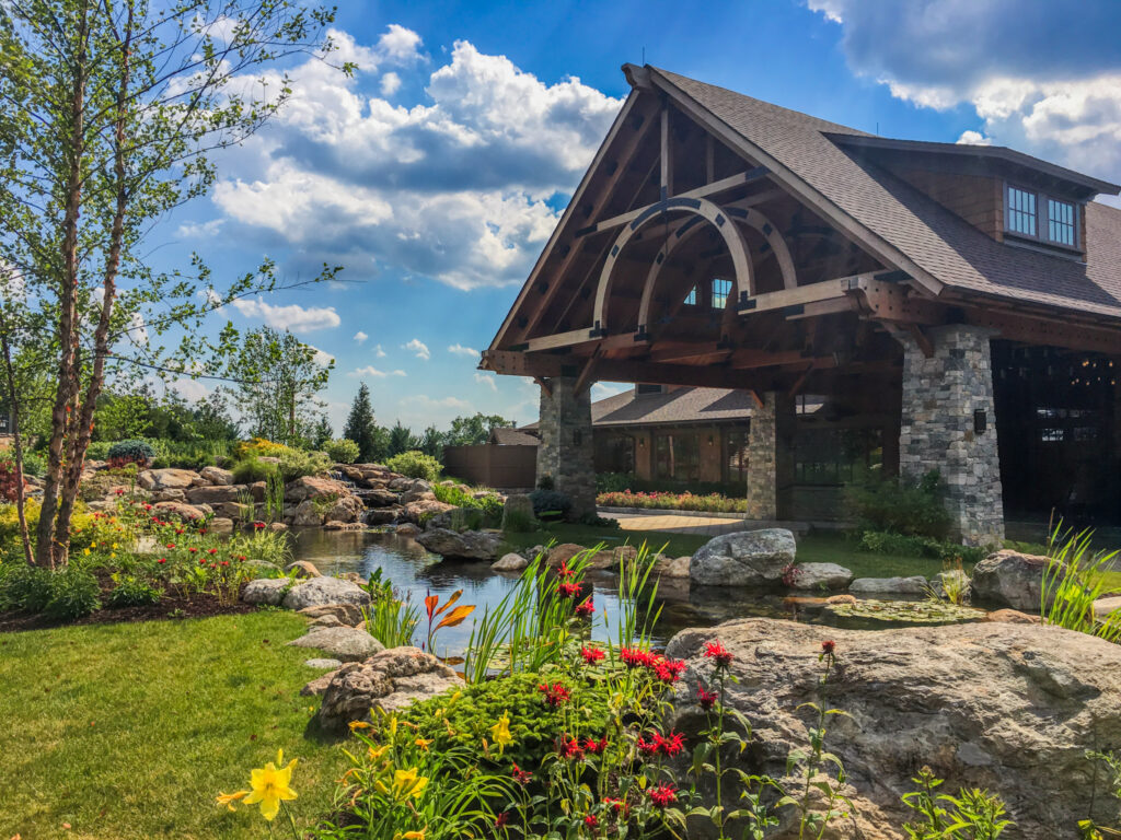 Large Koi Pond Installation Bahler Brothers